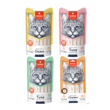 Wanpy Krema Karışık 100x14 GR Kedi Ödül Maması