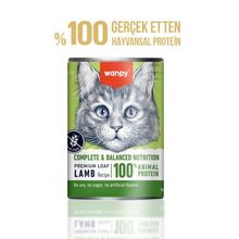 Wanpy Kuzulu Ezme 375 gr Kedi Konservesi
