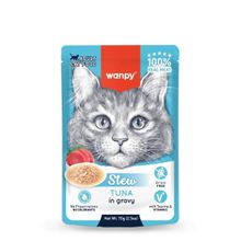 Wanpy Stew Pouch Ton Balıklı 70 gr Yaş Kedi Maması