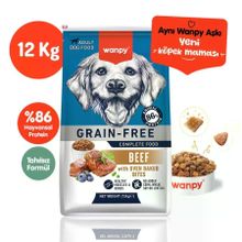 Wanpy Tahılsız Sığırlı 12 kg Yetişkin Kuru Köpek Maması