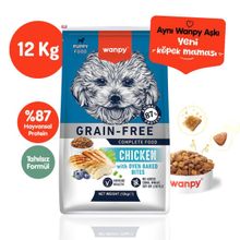 Wanpy Tahılsız Tavuklu 12 kg Yavru Köpek Maması