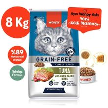 Wanpy Tahılsız Ton Balıklı 8 kg Yetişkin Kedi Maması