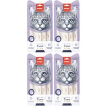 Wanpy Ton Balığı Yengeç 5x14 gr Sıvı Kedi Ödül Maması
