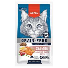 Wanpy With Oven Baked Bites Tahılsız Somonlu 1.5 KG Yetişkin Kedi Kuru Maması