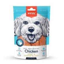 Wanpy Yumuşak Tavuklu Peynir Dilimli 100 gr Köpek Ödül Maması