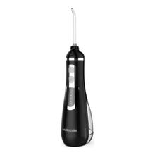 Water Pulse Water Flosser V500 Siyah Kablosuz Taşınabilir Ağız Duş Bakım Seti