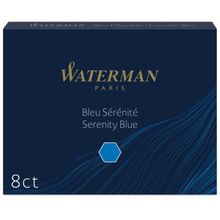 Waterman S0110860 Kartuşu 8'li Mavi Dolma Kalem