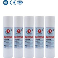 Watermelon 1 Mikron Sediment Spun Açık Kasa 5 Adet x 10 inç Su Arıtma Cihazı Filtresi