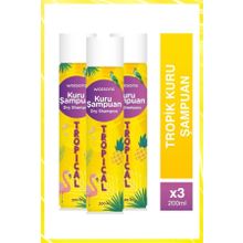 Watsons Tropik 3x200 ML Kuru Şampuan