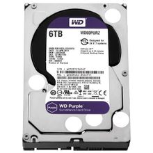 WD WD60PURZ 6 TB Purple Sata 3.0 5400RPM 64MB 3.5'' Dahili Güvenlik Diski