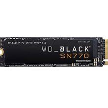 WD WDS500G3X0E Black SN770 500 GB 5000/4000 MB/s M.2 2280 PCIe 4.0 NVMe SSD