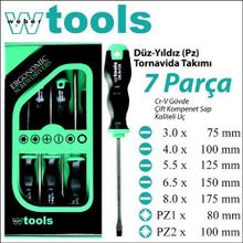 Weber Tools 7 Parça Düz-Yıldız Tornavida Seti