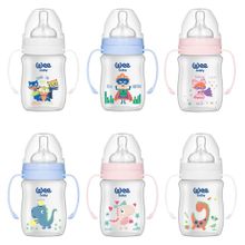 Wee Baby 137 150 ml Klasik Geniş Ağızlı Kulplu Pp Renkli Biberon
