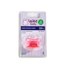 Wee Baby 18+ Ay Silikon Damaklı Emzik