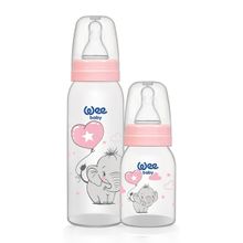 Wee Baby 281 Pembe 125+250 2'li PP Biberon