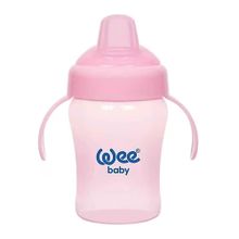 Wee Baby Colorful 240 ml Akıtmaz Kulplu Bardak