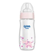 Wee Baby Klasik Geniş Ağızlı Isıya Dayanıklı Cam Biberon