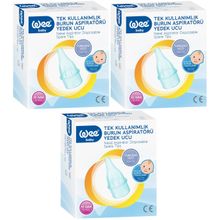 Wee Baby Nasal Yedek Ucu 30 Adet Burun Aspiratörü