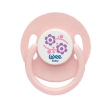 Wee Baby Yuvarlak Uçlu 18+ Ay No 03 Pembe Çiçekli Emzik