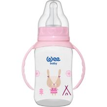 Wee Pembe Renk Baby Klasik Kulplu Pp 150 ml Biberon