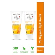 Weleda Calendula 2x75 ml Organik Pişik Kremi