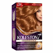 Wella 8/74 Gizemli Kahve Koleston Kit Saç Boyası