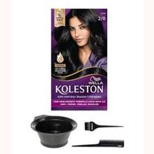 Wella Koleston Kalıcı 2/0 3 Adet Krem Saç Boyası + Saç Boyama Seti