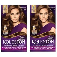 Wella Koleston Kışkırtıcı Kahve 5/37 x2 Saç Boyası