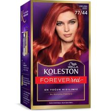 Wella Koleston Kit 77/44 Kor Ateşi Kızılı Saç Boyası