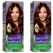 Wella Koleston Naturals 3-4 Koyu Kestane 2 Adet Saç Boyası