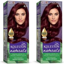Wella Koleston Naturals 4-6 Kızıl Viyole 2 Adet Saç Boyası