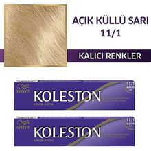 Wella Koleston Single Açık Küllü Sarı 11/1 2'li Tüp Saç Boyası