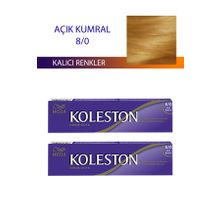 Wella Koleston Single Açık Kumral 8/0 2 Adet Tüp Saç Boyası