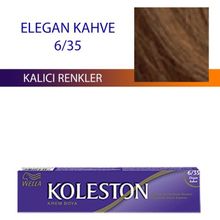 Wella Koleston Single Elegan Kahve 6/35 Tüp Saç Boyası
