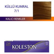 Wella Koleston Single Küllü Kumral 7/1 Tüp Saç Boyası