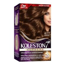 Wella Koleston Supreme 4.77 Kadife Kahve Kit Saç Boyası