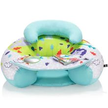 WellGro Funny Animal Sırt Destekli Bebek Oturma Minderi