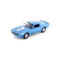 Welly 1:24 Mavi 1972 Pontiac Firebird Trans AM Oyuncak Araba