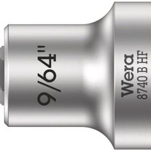 Wera 8740 B HF Hex-Plus 3/8" 9/64" x 35 mm Lokma