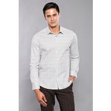 Wessi Desenli Slim Fit Uzun Kollu Gömlek