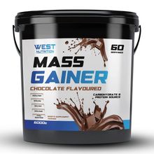 West Nutrition Mass Gainer 6000 gr 60 Servis - Çikolata Aromalı Karbonhidrat Tozu