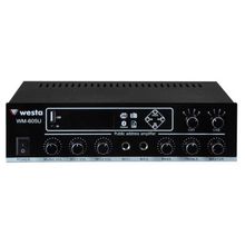 Westa WM-605U 100 W Trafolu Çift Bölgeli USB - MP3 Amfi