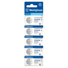 Westinghouse BMW 5 Serisi Pili CR2016 3V Lityum Para Pil 5 Blister