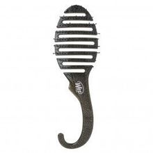 Wet Brush Shower Detangler Siyah Simli Saç Fırçası