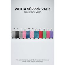 Wexta Valiz - BÜYÜK BOY - Karışık Renk ve Model