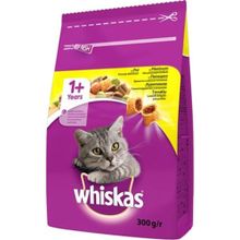 Whiskas 14x300 gr Tavuklu Sebzeli Yetişkin Kuru Kedi Maması