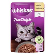 Whiskas 20x85 gr Pouch Pure Delight Tavuklu Kedi Konservesi