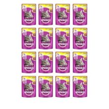 Whiskas 24x85 gr Pouch Jöle İçinde Tavuklu Yetişkin Kedi Konservesi