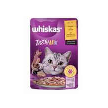 Whiskas 28x85 gr Tastymix Kuzu ve Hindi Etli Yetişkin Kedi Maması