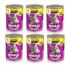 Whiskas 6X400 gr Tavuk Etli Konserve